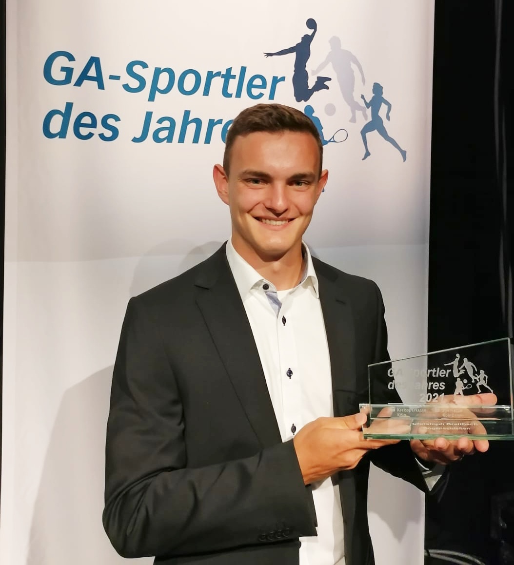 Christoph Breitbach von Jury auf Platz 3 gewählt SVBB